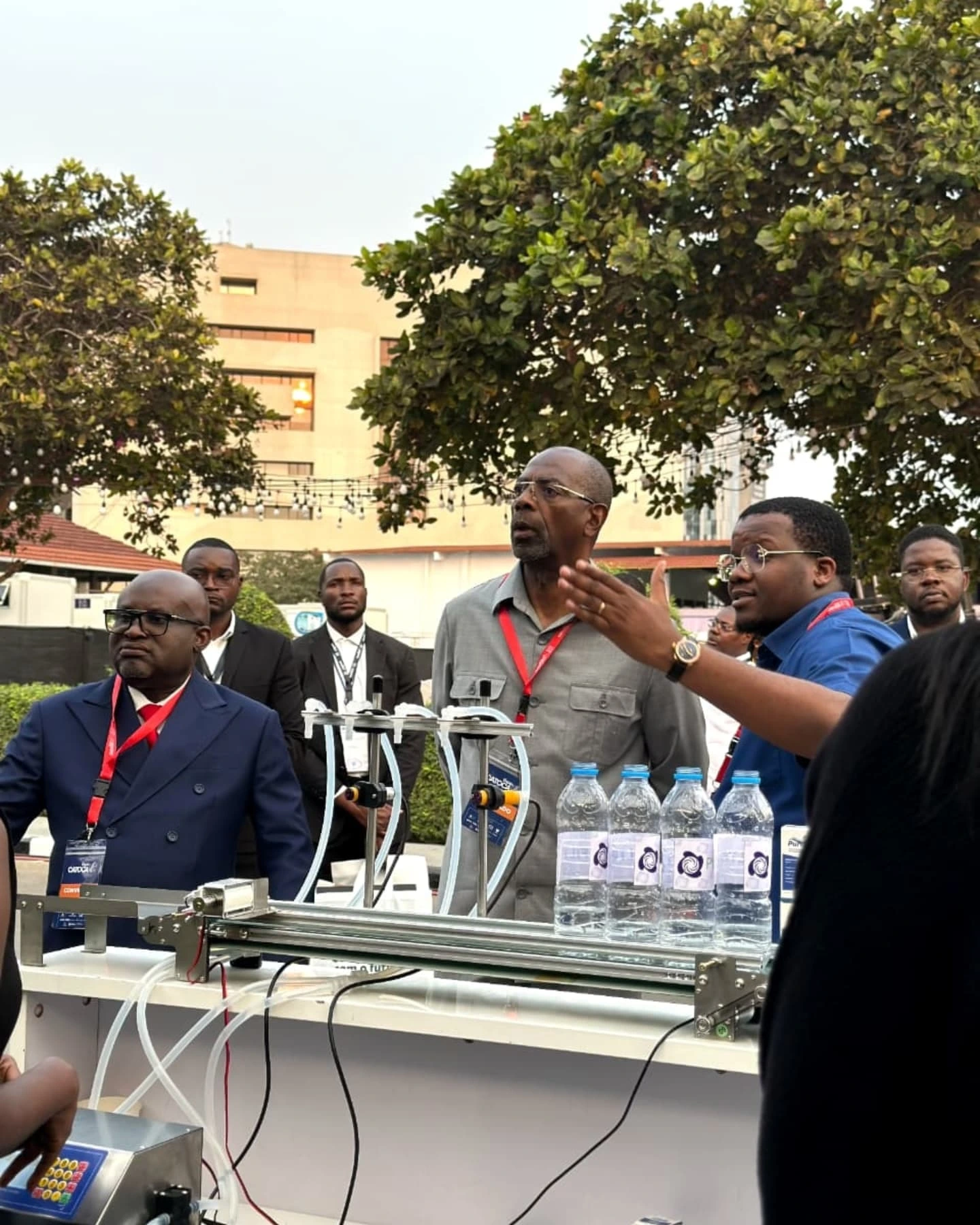 Visita ao stand da Purifiltro Visita ao stand da Purifiltro