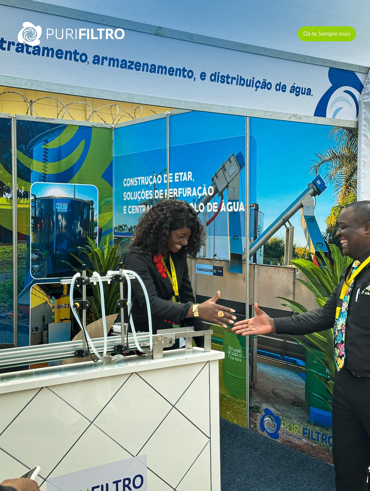 Expo Catoca 2025: Purifiltro apresenta soluções ETA e ETAR